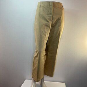 LAND'S END Women's Beige Khaki Pants - Size 16P - NWT